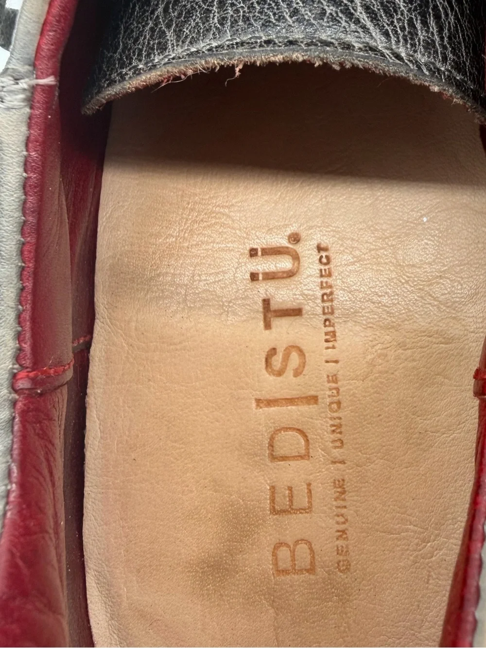 Bedstu Azeli Workshop Leather Mens Sneakers Size 10 Great‎ Condition!!!